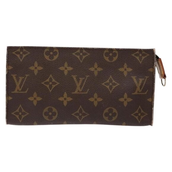 LOUIS VUITTON Monogram Bucket GM Accessory Pouch LV Auth - Picture 1 of 15